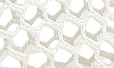 Shop Bottega Veneta Web Espadrille Platform Wedge In Optic White