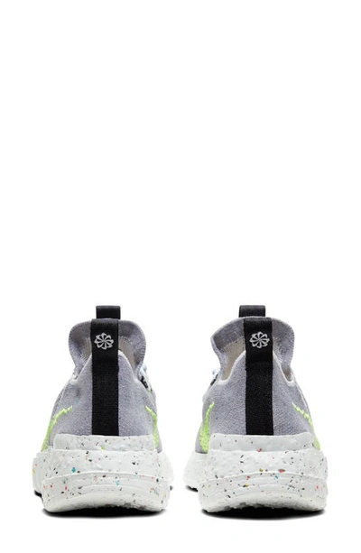 Shop Nike Space Hippie 01 Primeknit Sneaker In Grey/ Volt Glow-photon Dust