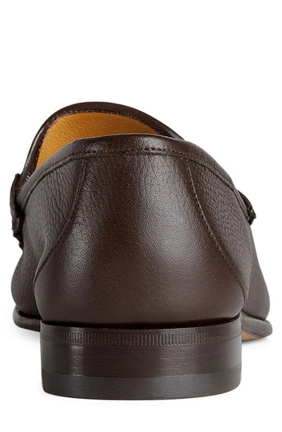 Gucci Wislet Horsebit Loafer In Cocoa-vrv