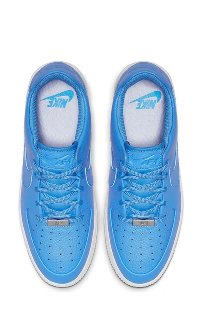 Shop Nike Air Force 1 Sage Low Platform Sneaker In University Blue