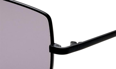 Shop Gemma Styles Goodbye Stranger 56mm Geometric Sunglasses In Carbon
