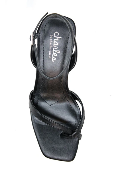 Shop Charles By Charles David Fancy Ankle Strap Sandal In Black