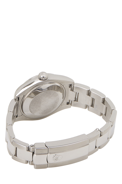 Pre-owned Rolex Stainless Steel Roman Datejust 178240 31mm