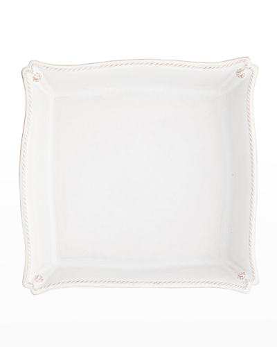 Juliska Berry & Thread Matzoh Plate - Whitewash