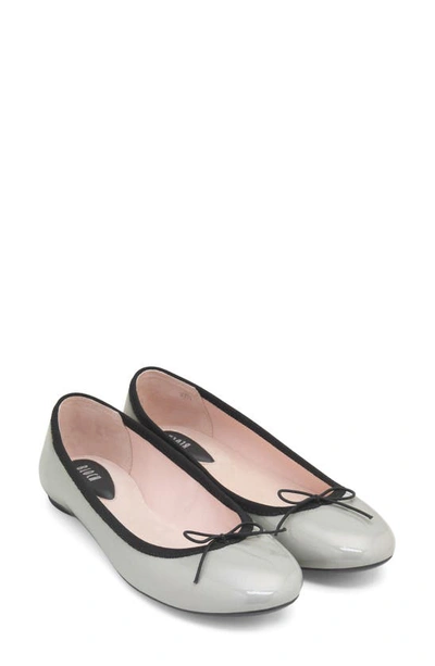 Shop Bloch Ascella Ballerina Flat In Silver