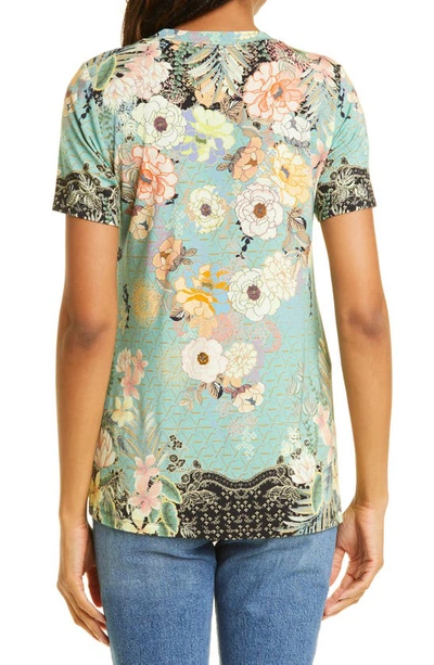 Johnny Was Millay Favorite Short Sleeve Crewneck T-shirt In Multi