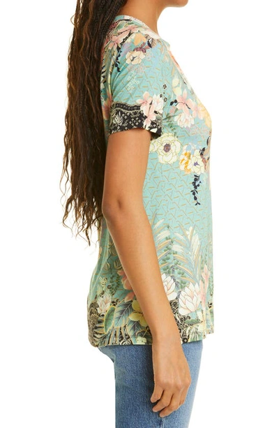 Johnny Was Millay Favorite Short Sleeve Crewneck T-shirt In Multi