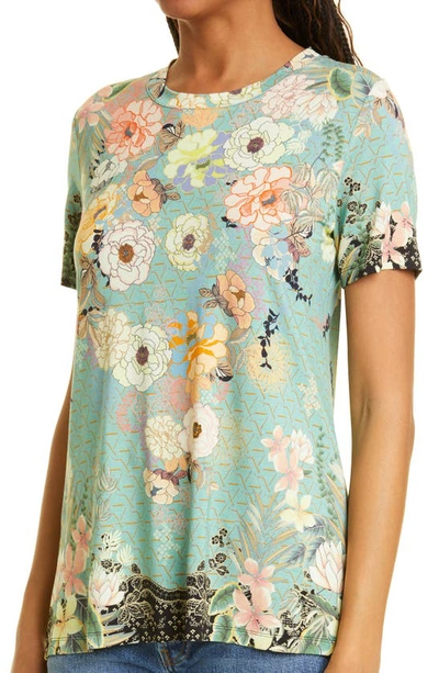 Johnny Was Millay Favorite Short Sleeve Crewneck T-shirt In Multi