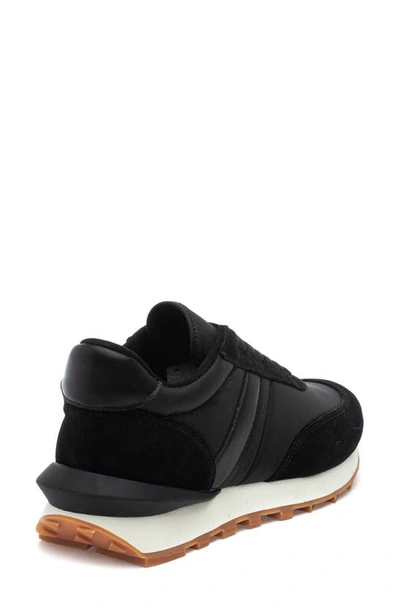 Shop J/slides Eddie Sneaker In Black Nylon