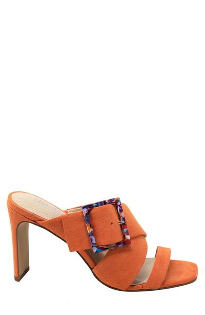 Shop Charles By Charles David Gleam Slide Sandal In Mango