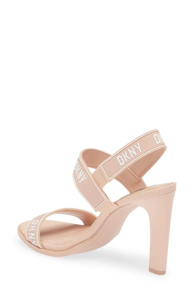 Shop Dkny Balder Sandal In Powder