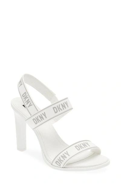 Shop Dkny Balder Sandal In White