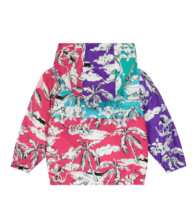 Shop Moncler Nazira Zipped Jacket In Multicoloured