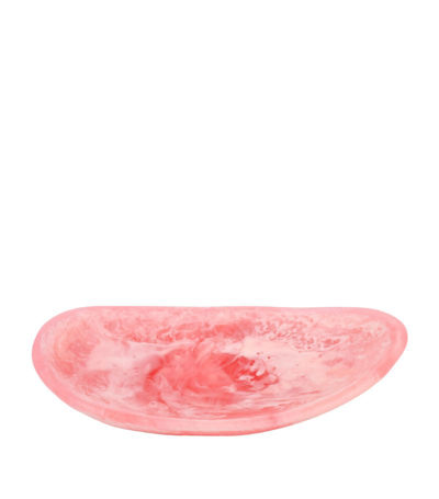 Shop Dinosaur Designs Resin Seed Dish (12.5cm) In Pink