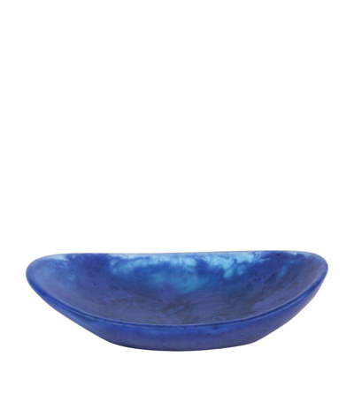 Shop Dinosaur Designs Resin Seed Dish (12.5cm) In Blue