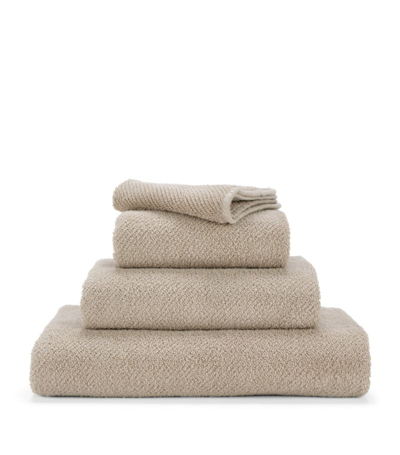 Shop Abyss & Habidecor Twill Bath Towel (70cm X 140cm) In Beige