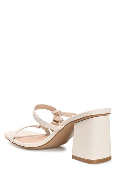 Journee Collection Emory Strappy Sandal In Ivory