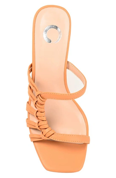 Journee Collection Emory Strappy Sandal In Tan