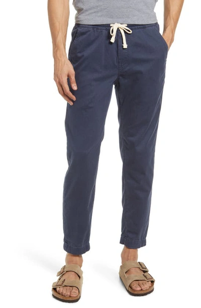 Shop Marine Layer Saturday Slim Fit Woven Pants In Blue