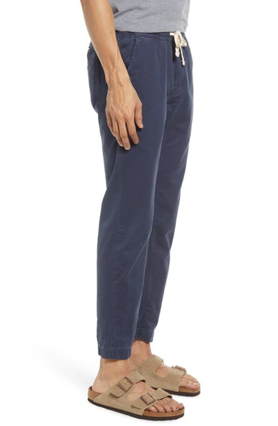 Shop Marine Layer Saturday Slim Fit Woven Pants In Blue