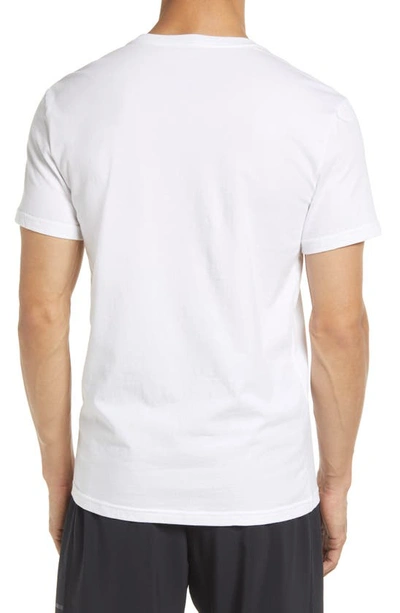 Shop Nike 2-pack Dri-fit Stretch Cotton Crewneck T-shirts In White