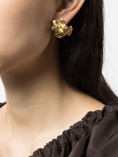 Completedworks Not So Big Crunch Earrings In Gold
