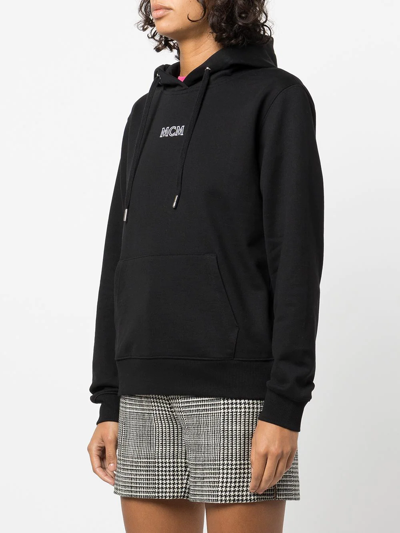 Mcm Logo-printed Hoodie In Black | ModeSens