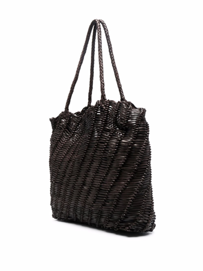 Shop Officine Creative Susan 02 Woven Tote Bag In Brown
