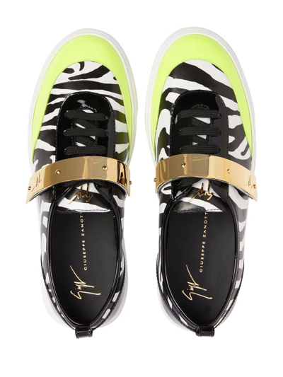 Giuseppe Zanotti Zenas Low-top Sneakers In White