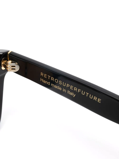 Retrosuperfuture Tinted Square-frame Sunglasses In Schwarz
