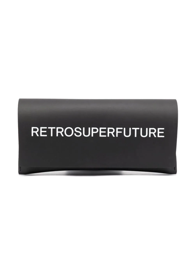 Retrosuperfuture Tinted Square-frame Sunglasses In Schwarz