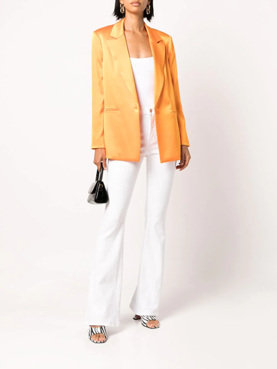 Veronica Beard Beverly Skinny Flare - Atterley In Weiss