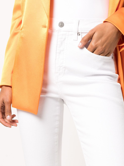 Veronica Beard Beverly Skinny Flare - Atterley In Weiss