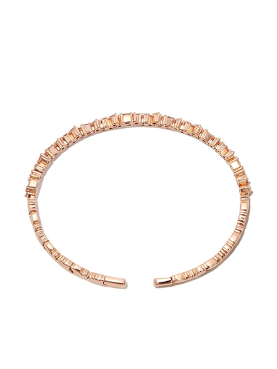 Suzanne Kalan 18kt Yellow Gold Diamond Tennis Bracelet In Gold