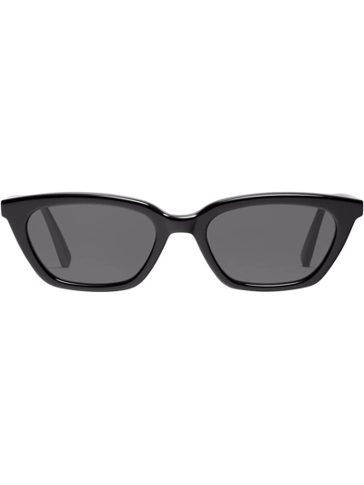 Shop Gentle Monster Loti Cat Eye Sunglasses In Black