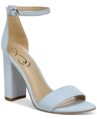 Shop Sam Edelman Women's Yaro Dress Sandals Women's Shoes In Riviera Blue
