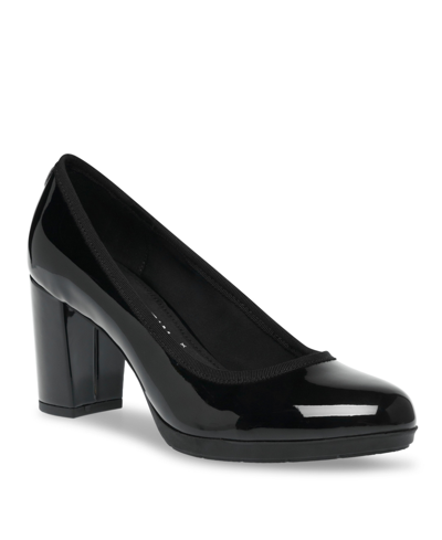 Shop Anne Klein Women's Castana Pumps In Black