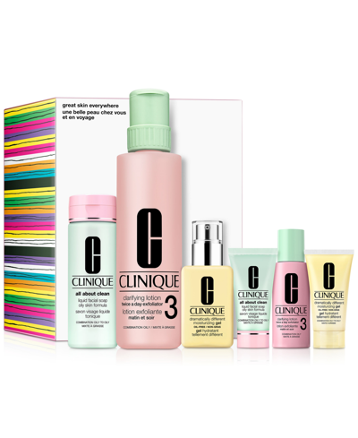 Shop Clinique 6-pc. Great Skin Everywhere Skincare Set For Oilier Skin