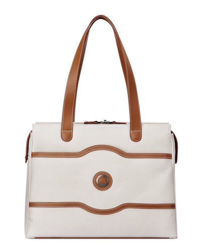 Shop Delsey Chatelet Air 2.0 Shoulder Bag In Angora