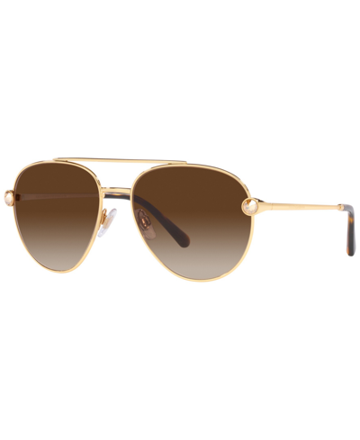 Shop Dolce & Gabbana Women's Sunglasses, Dg2283b In Gold-tone