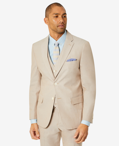 Tommy Hilfiger Men's Modern-fit Th Flex Stretch Chambray Suit Separate  Jacket In Tan | ModeSens