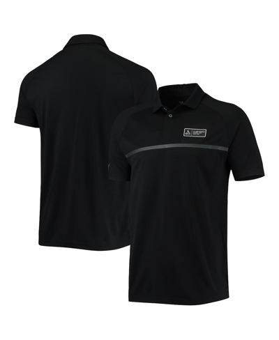 Shop Levelwear Men's  Black St. Louis Cardinals Sector Raglan Polo Shirt
