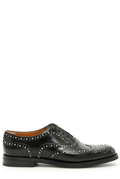 Shop Church's Burwood Met Brogues In Black