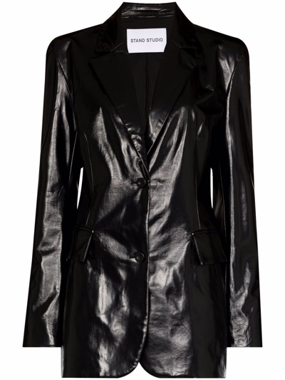 GALILEA 人造皮革西装夹克