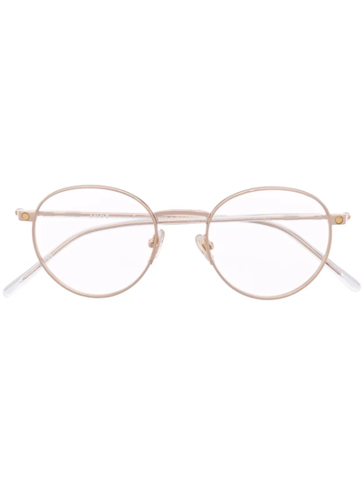 Snob Pucci Clip-on Sun Lense Glasses In Black