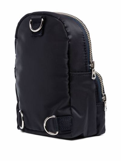 Shop Porter-yoshida & Co Backpack Style Crossbody Bag In Schwarz