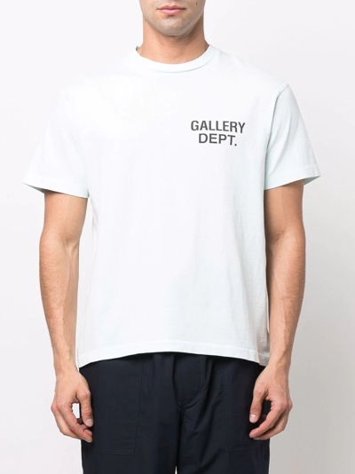 Shop Gallery Dept. Souvenir Short-sleeved T-shirt In Blau