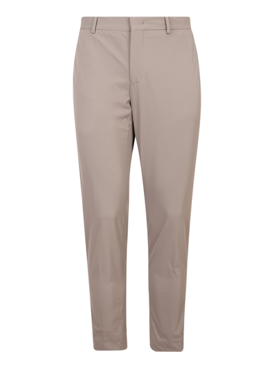 Shop Pt01 Slim Chino Trousers In Brown