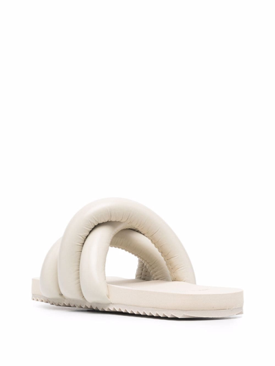 Shop Yume Yume Ciabatte Tyre Shoes In Nude &amp; Neutrals