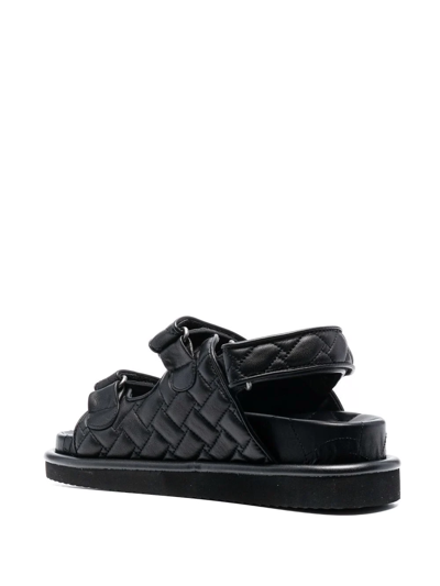 Kurt Geiger Orson Sandals In Schwarz